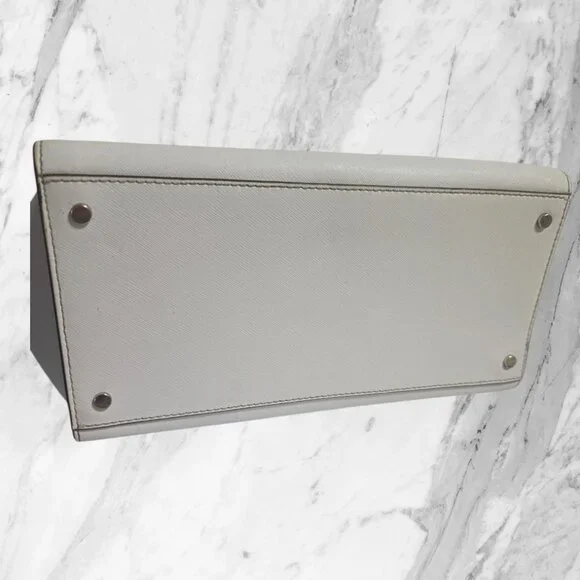 Kate Spade Cameron Medium Satchel White Crossbody Shoulder Bag - Picture 5 of 10